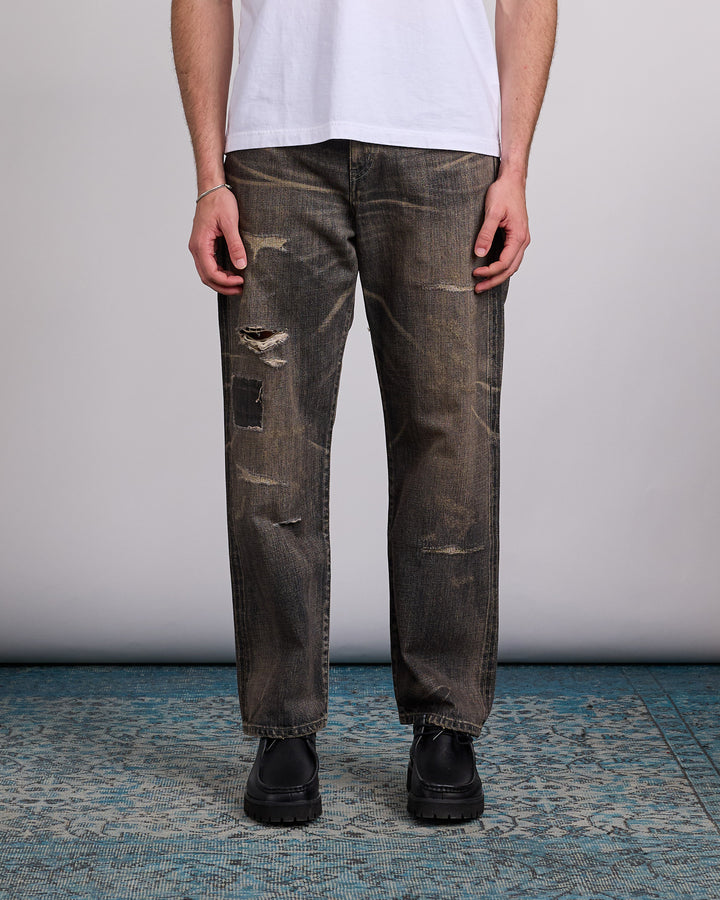 Neighborhood Savage DP Basic Jean Black