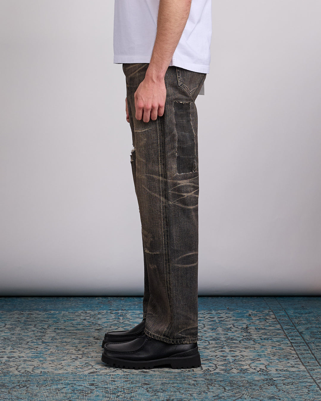 Neighborhood Savage DP Basic Jean Black