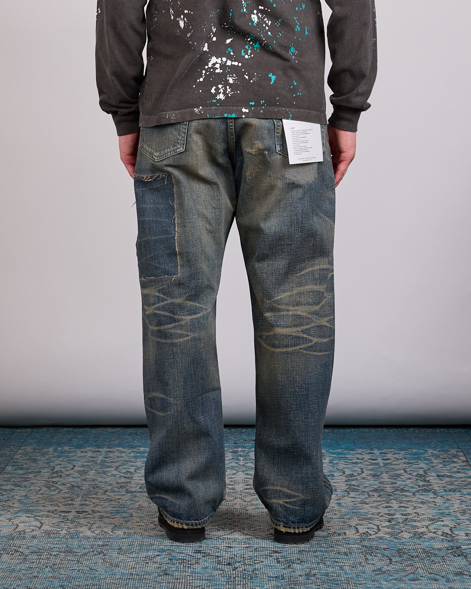Neighborhood Savage DP Wide Jean Indigo – LESS 17