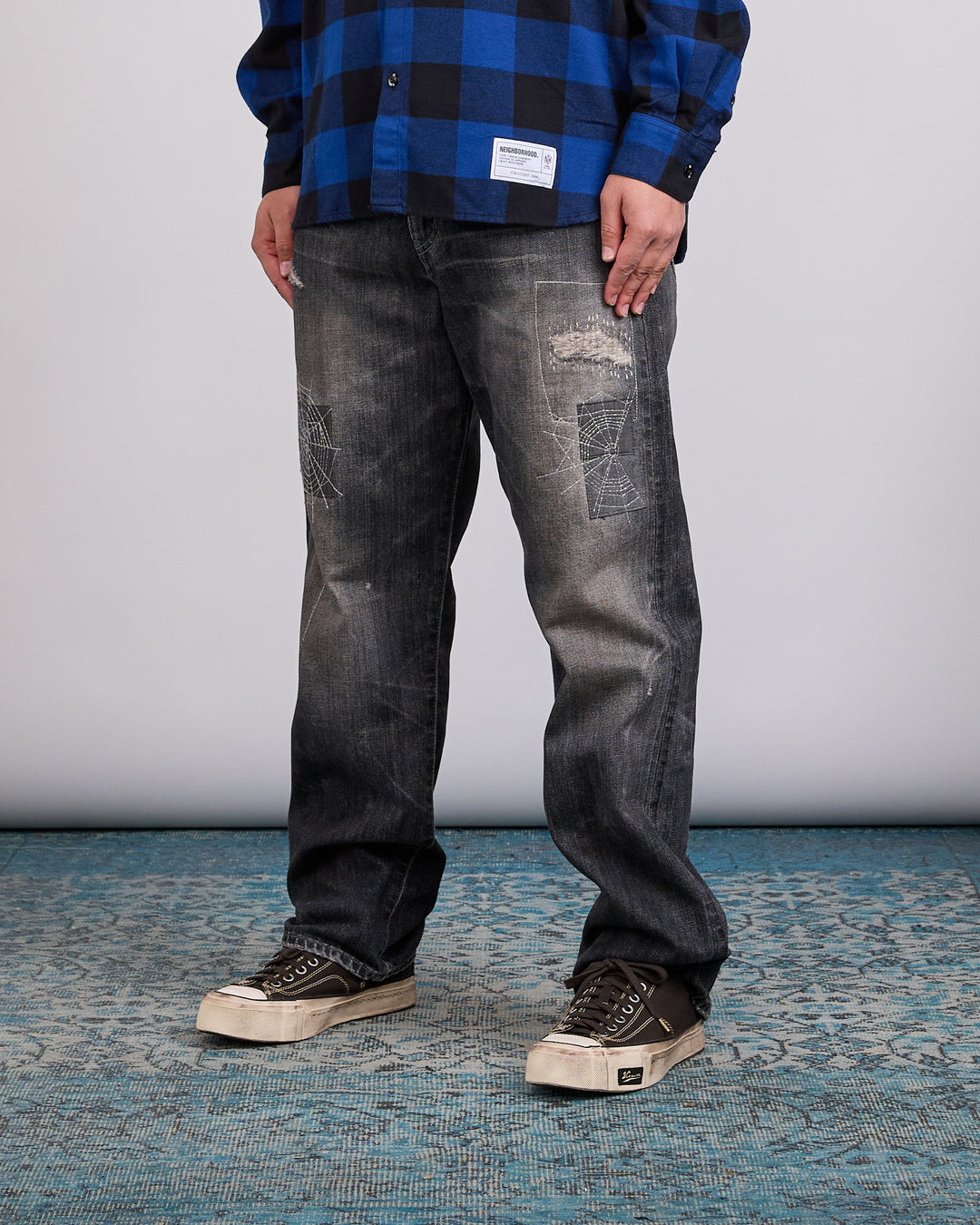 Neighborhood Savage Denim DP Basic Pant 262 Black