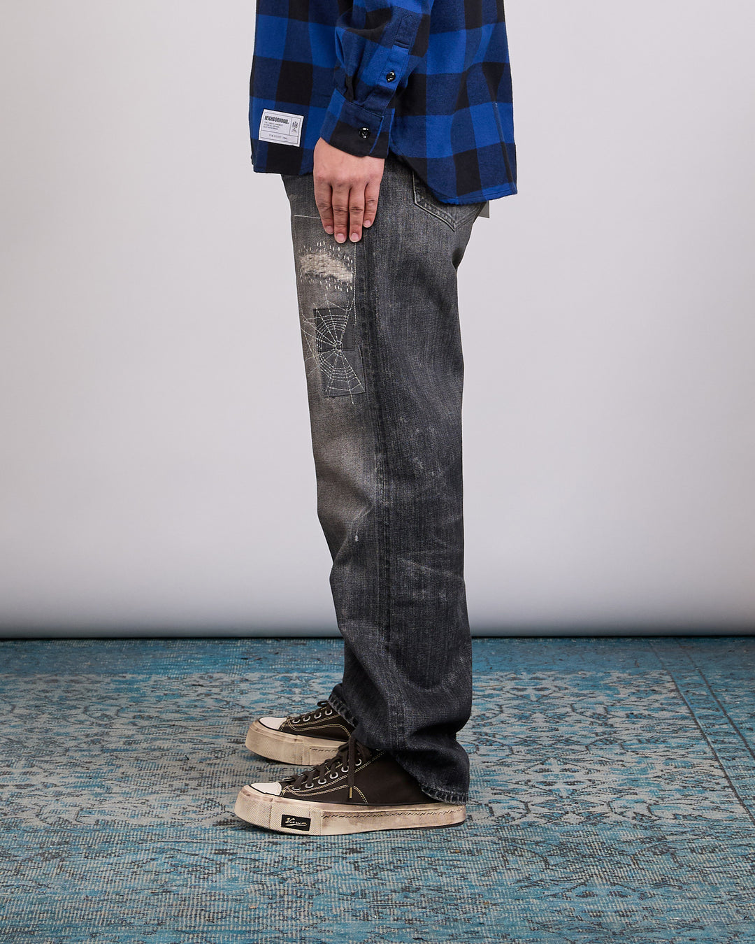Neighborhood Savage Denim DP Basic Pant 262 Black