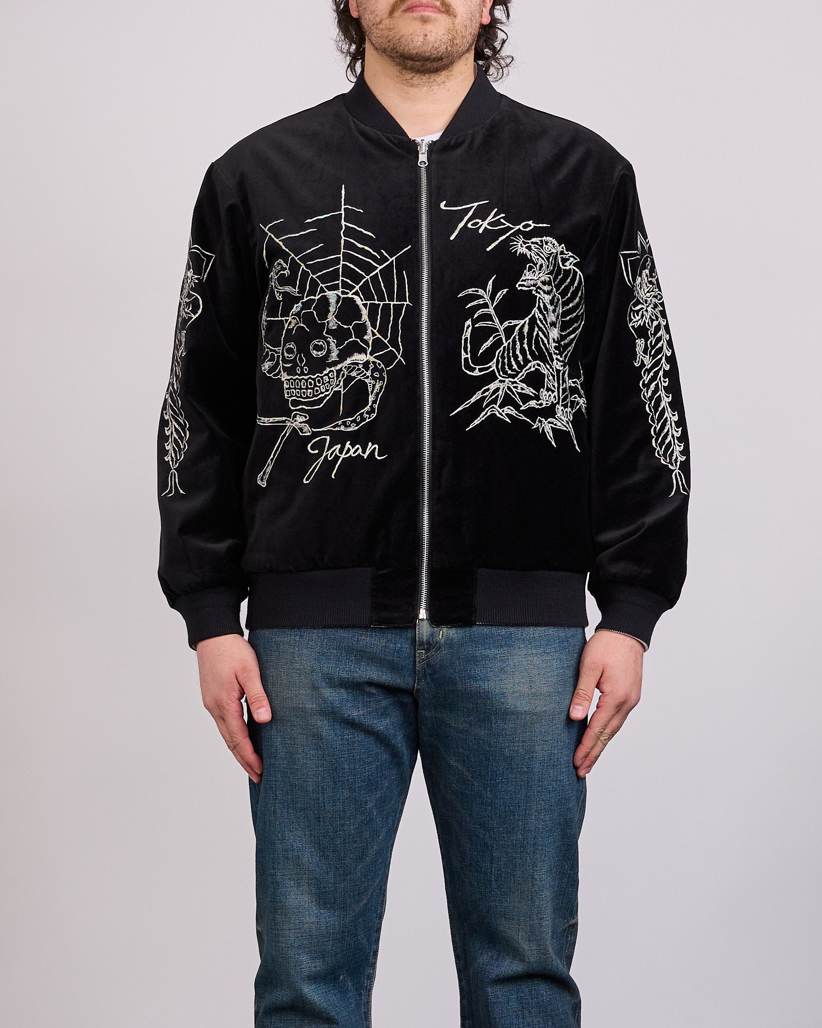 Neighborhood Souvenir Jacket Black – LESS 17