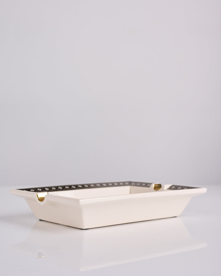 Neighborhood Square Incense Tray Black