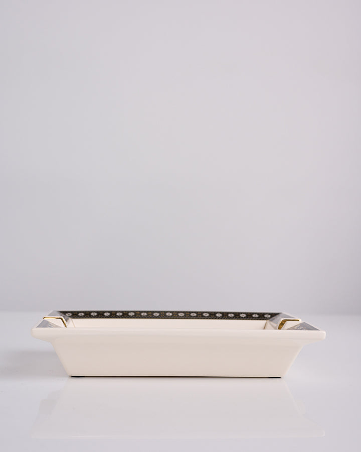 Neighborhood Square Incense Tray Black