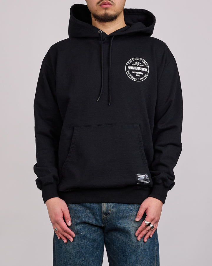 Neighborhood Staple Sweat LS Hoodie 261 Black
