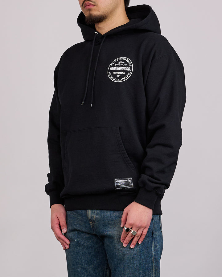 Neighborhood Staple Sweat LS Hoodie 261 Black
