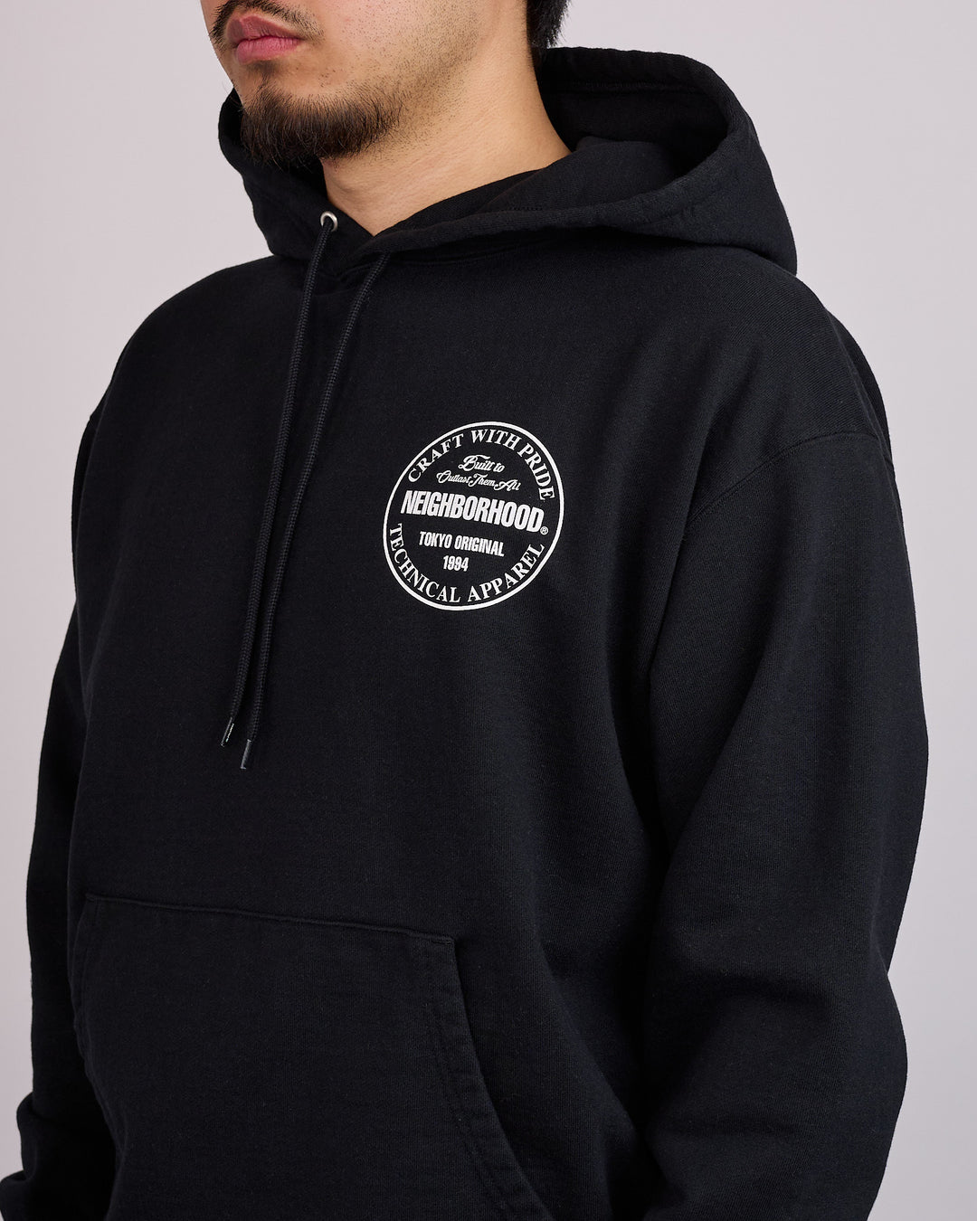 Neighborhood Staple Sweat LS Hoodie 261 Black