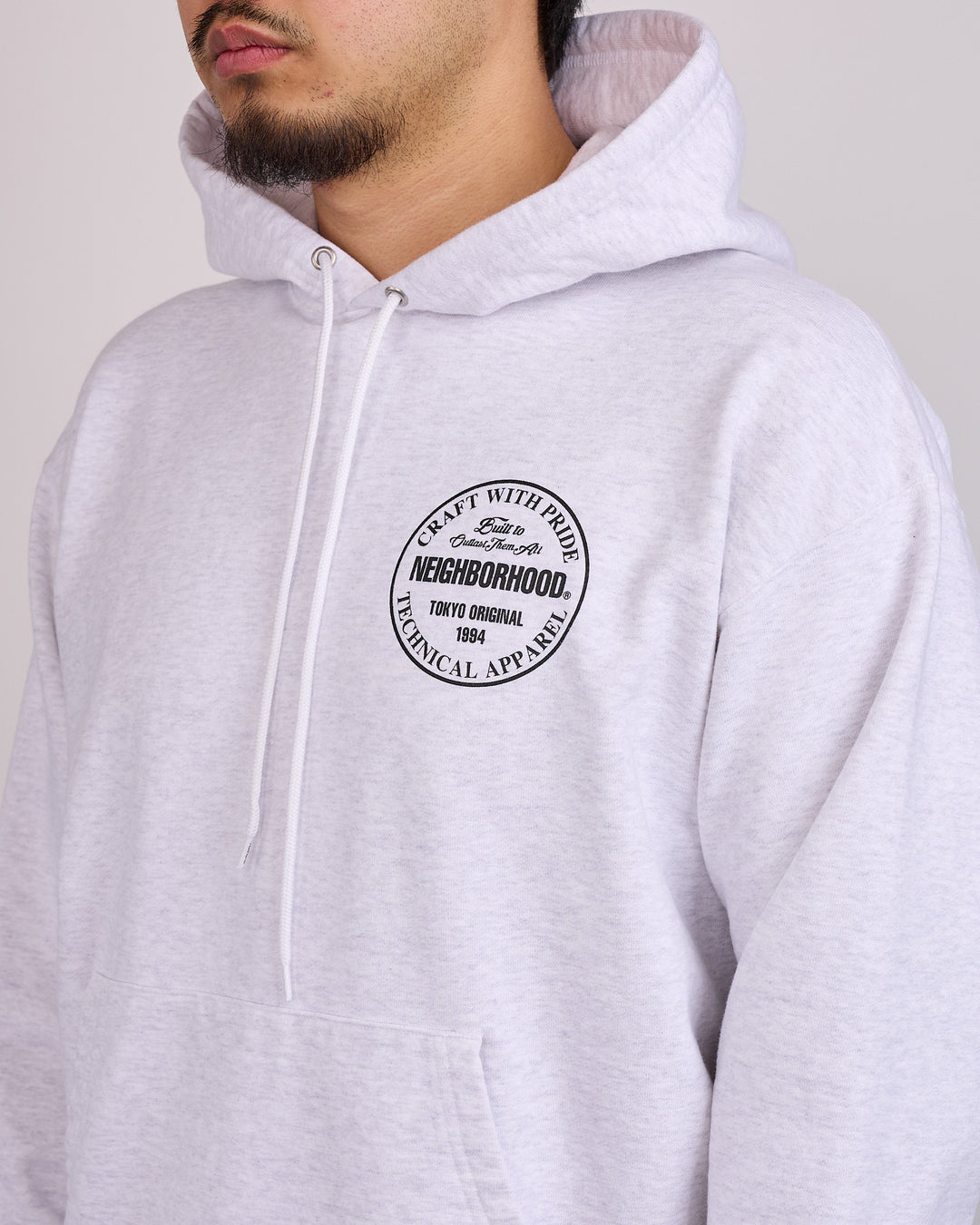 Neighborhood Staple Sweat LS Hoodie 261 Oatmeal