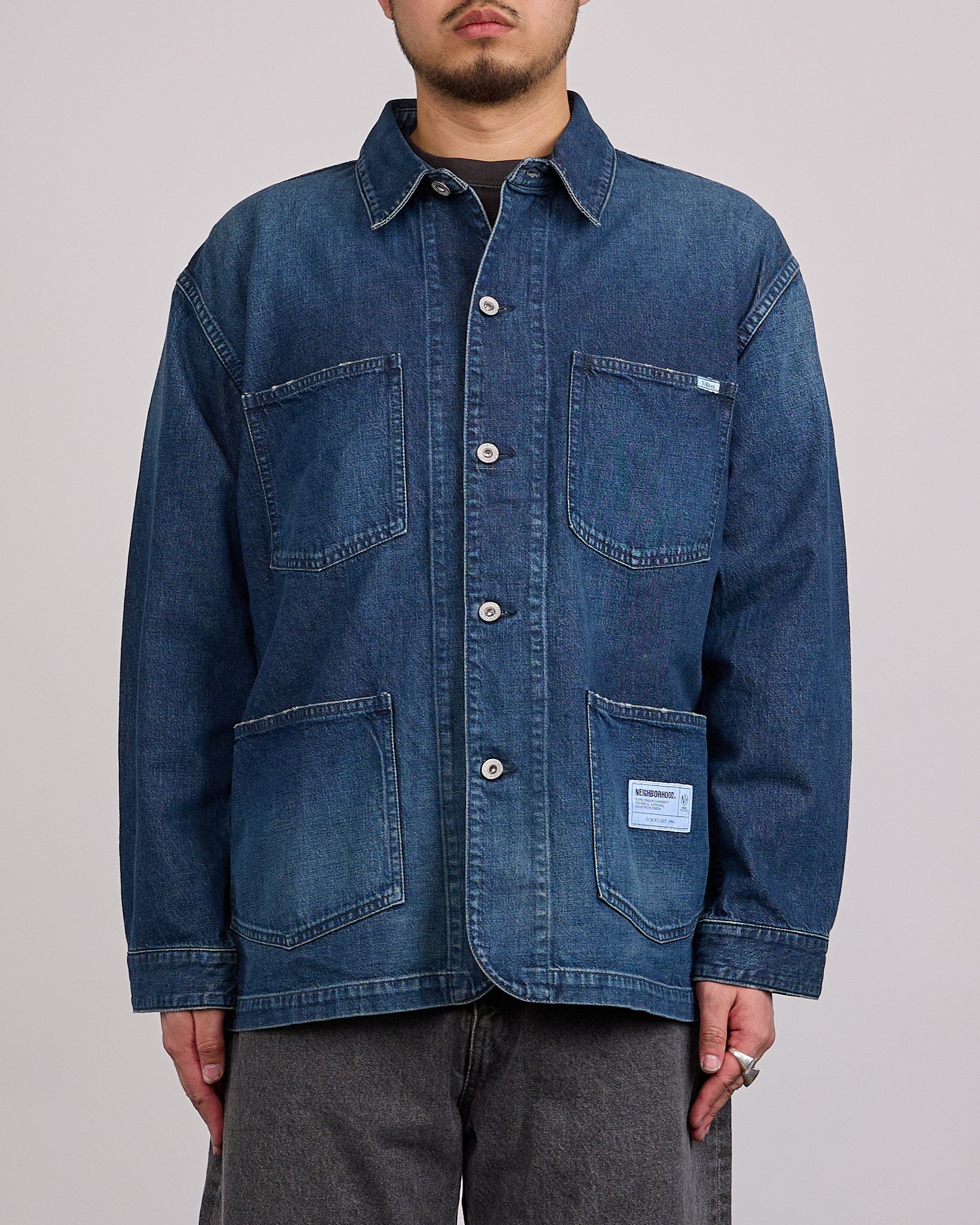 別注 22SS ASSORTED PATCH COVERALL JACKET 別注 22SS ASSORTED PATCH COVERALL JACKET