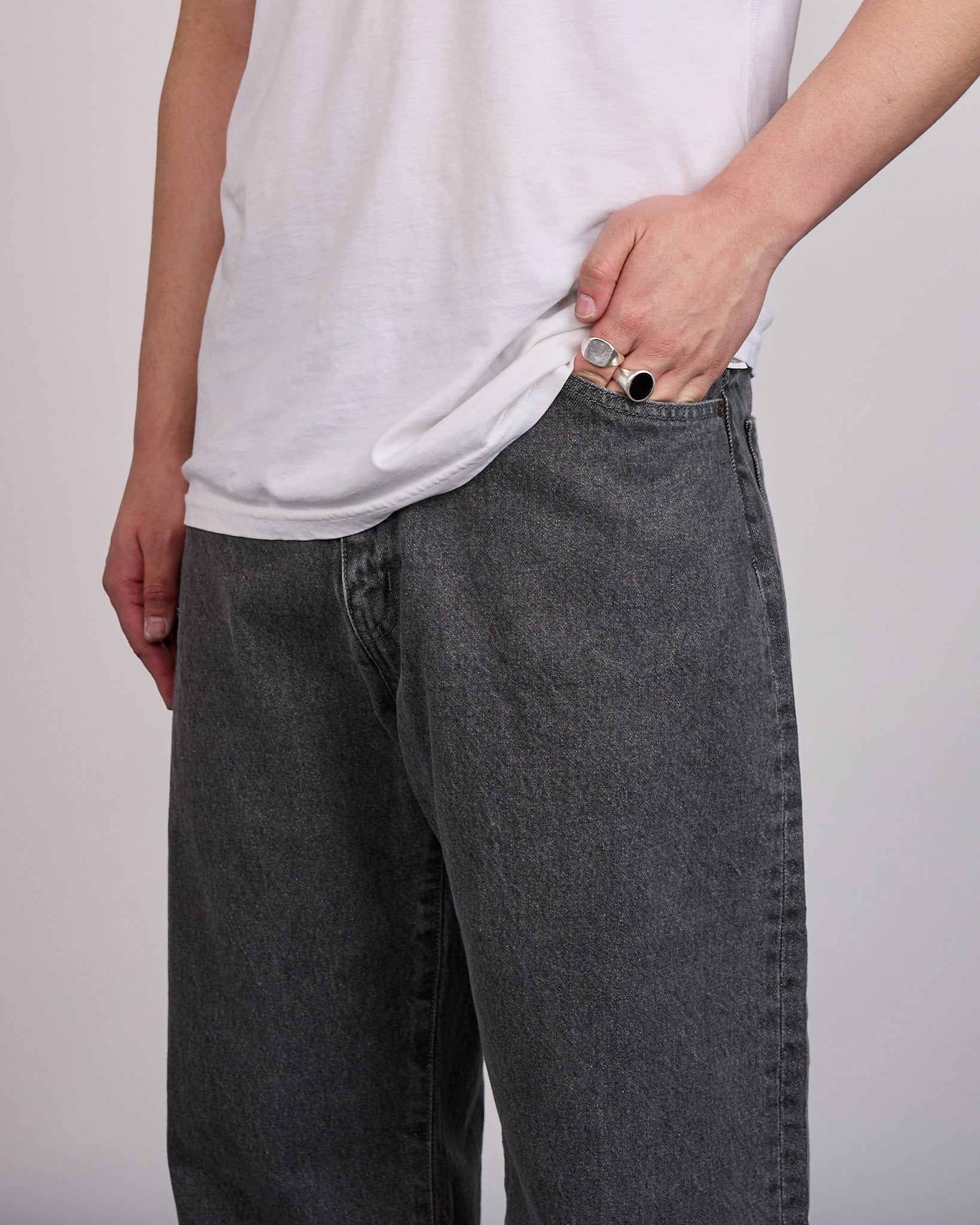 WTAPS Blues Straight Cotton Denim Jean Black – LESS 17