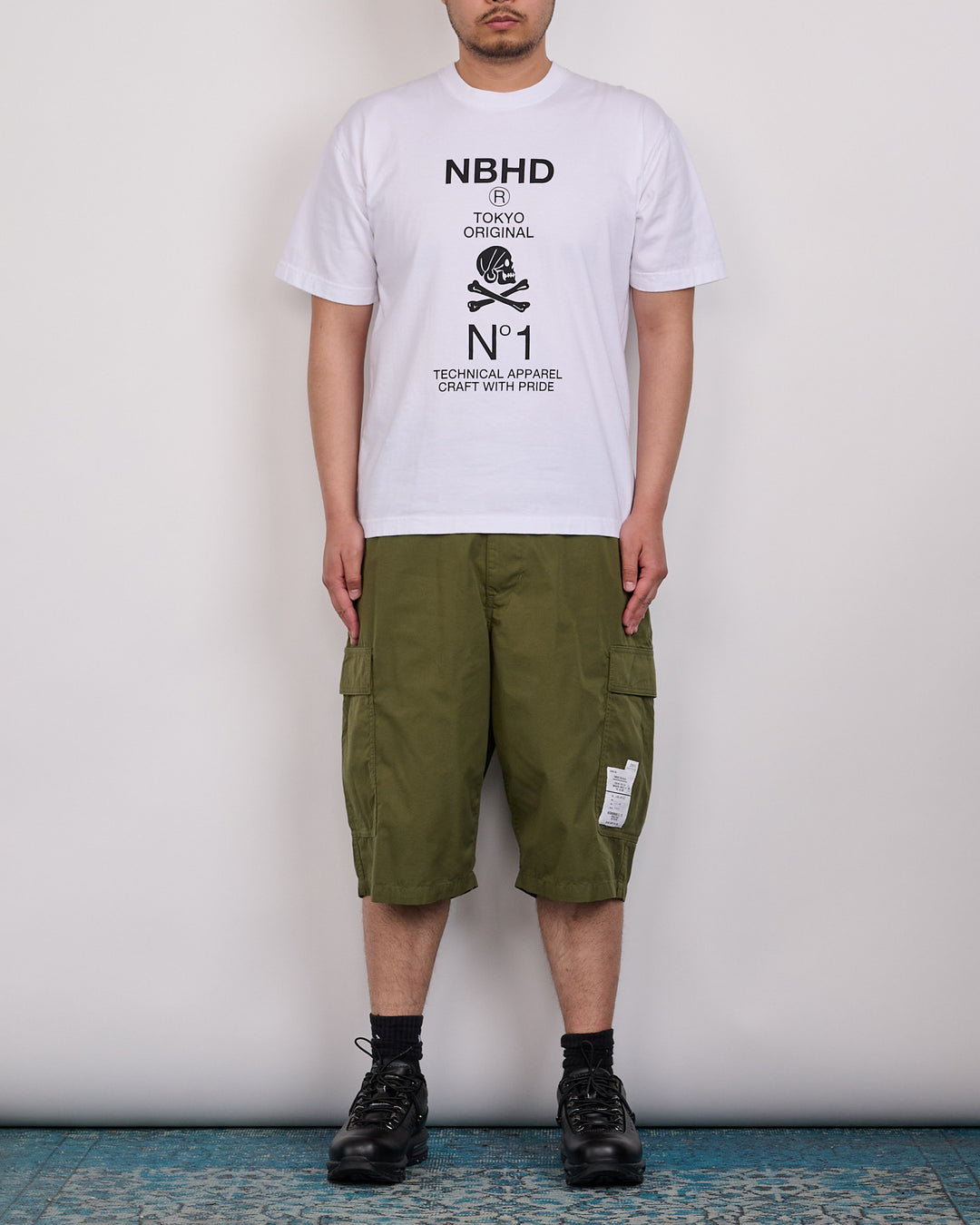 Neighborhood Wide Cargo Shorts 261 Olive Drab