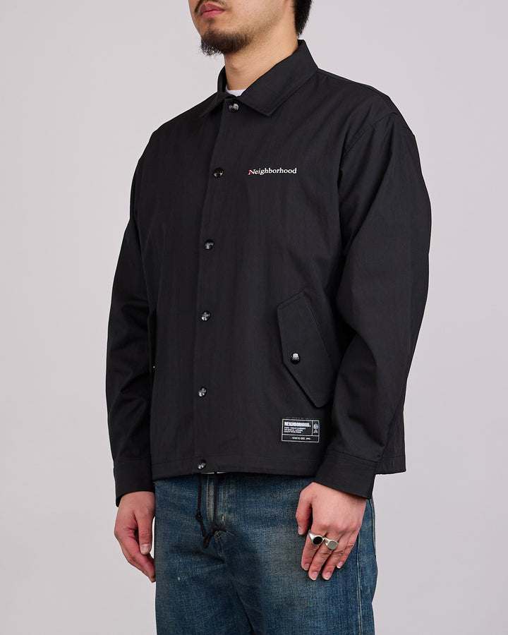 Neighborhood Windbreaker-2 Jacket 261 Black