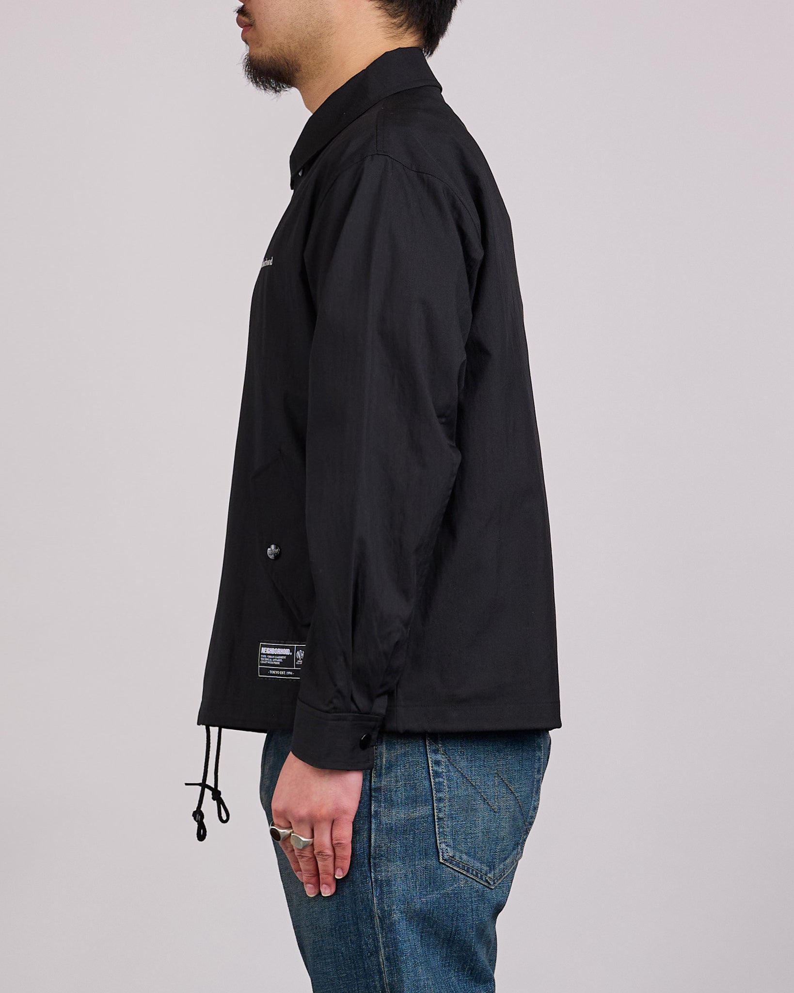 Neighborhood Windbreaker-2 Jacket 261 Black – LESS 17