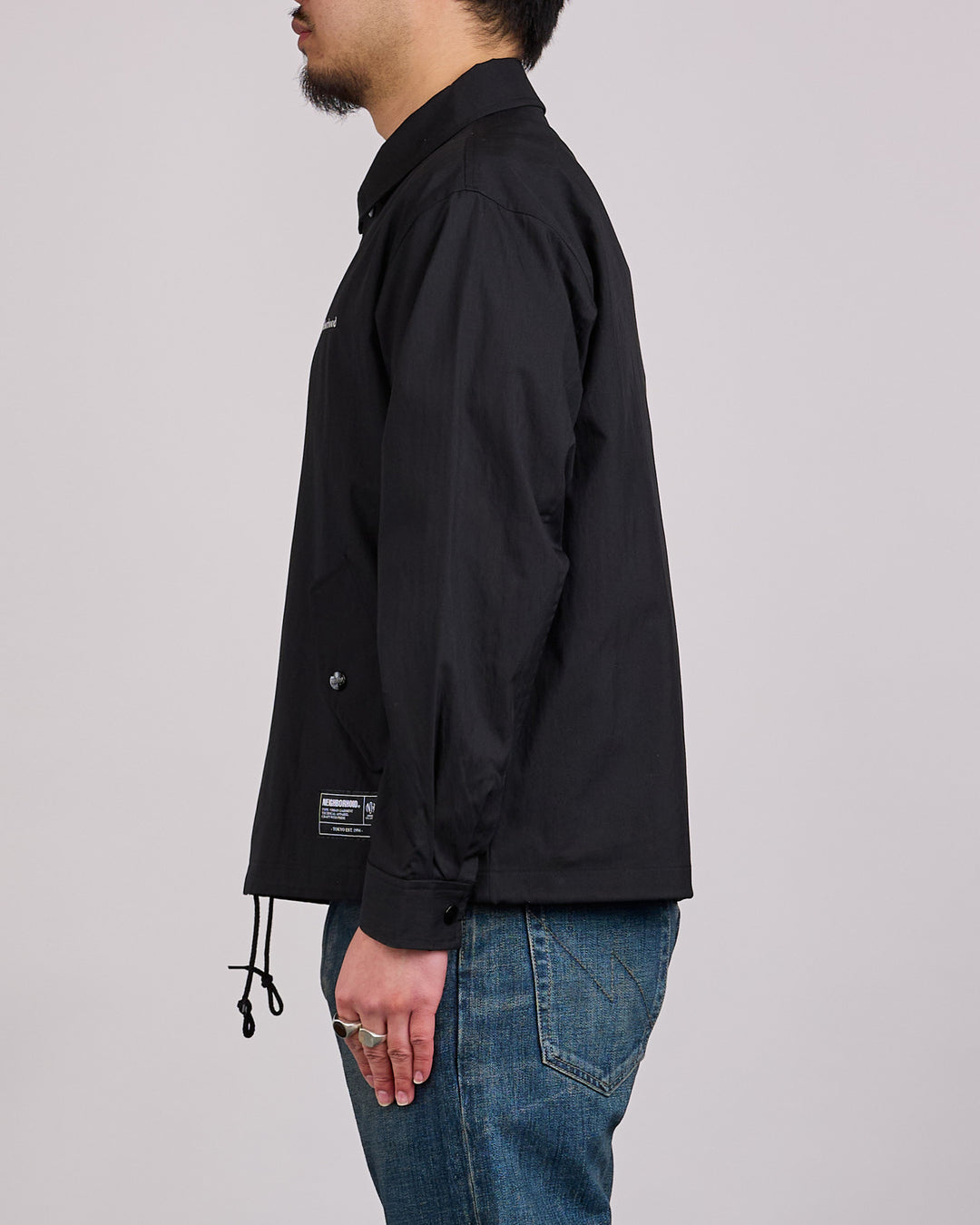 Neighborhood Windbreaker-2 Jacket 261 Black