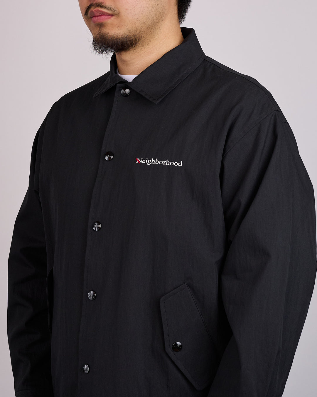 Neighborhood Windbreaker-2 Jacket 261 Black