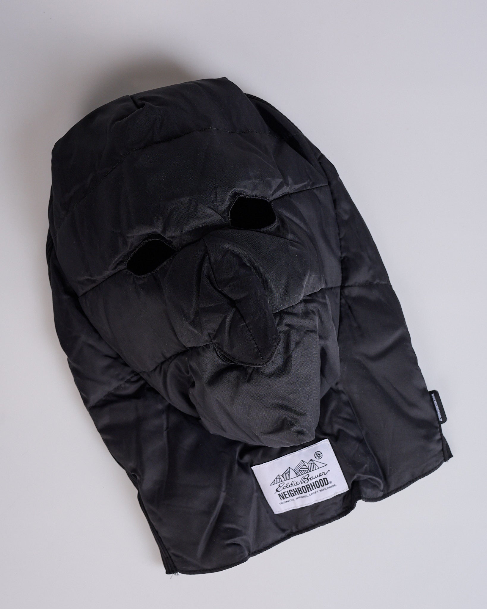 Neighborhood x Eddie Bauer Down Face Mask Black – LESS 17