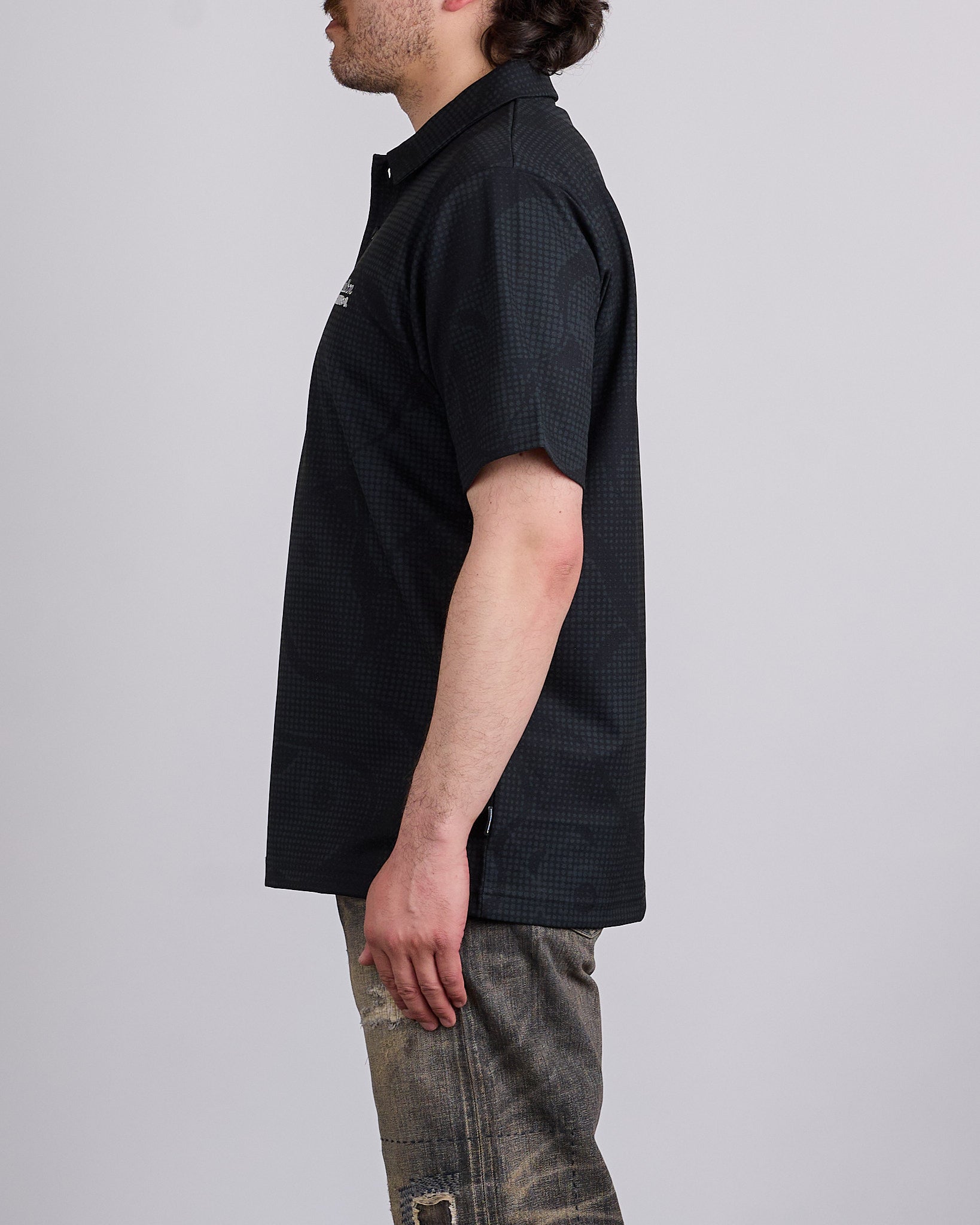Neighborhood x Malbon Golf Course Camo Polo Shirt Black – LESS 17