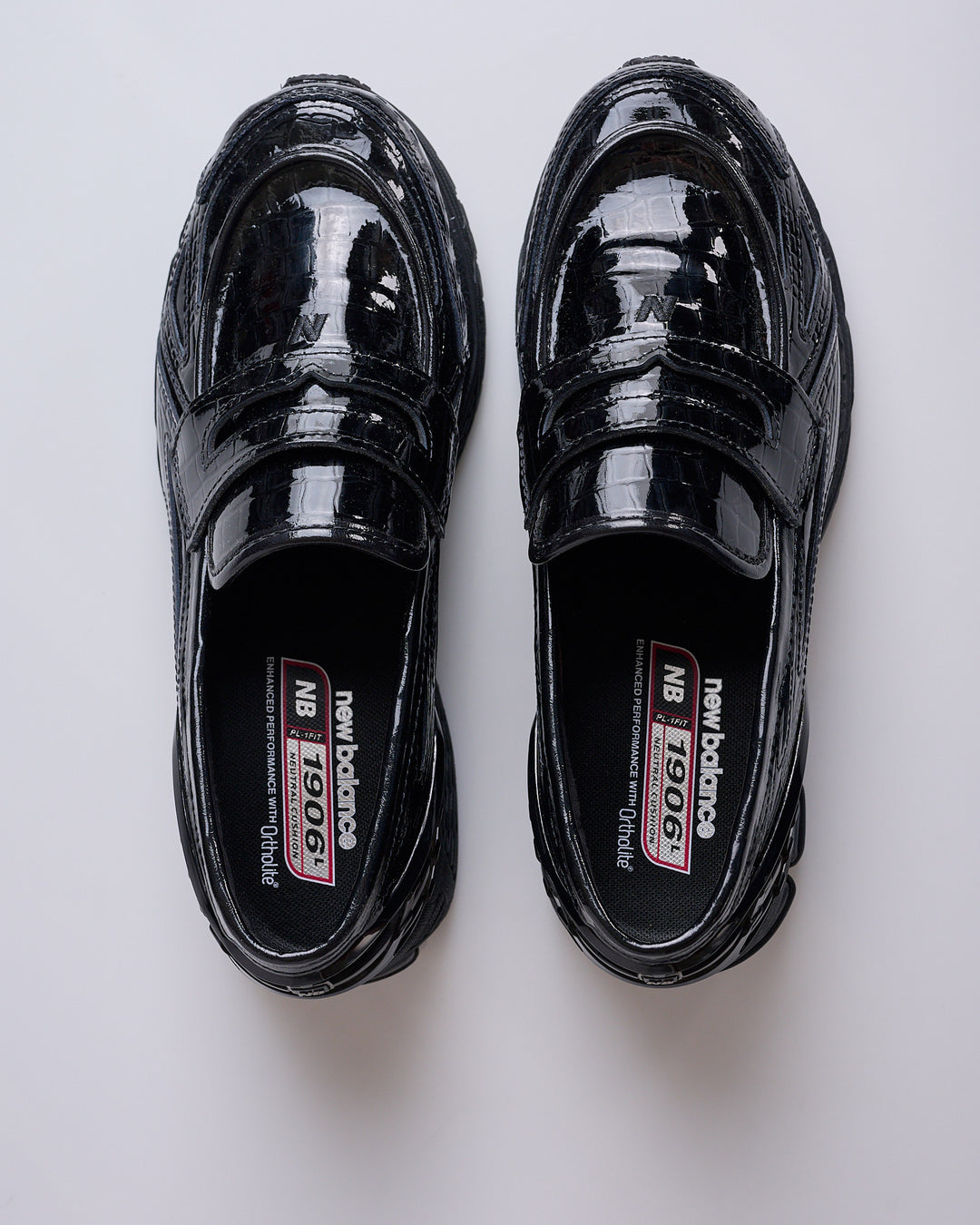 New Balance 1906L Loafer "Black Croc"