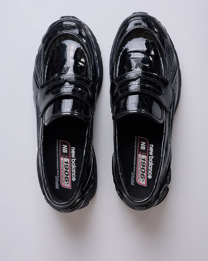 New Balance 1906L Loafer "Black Croc"