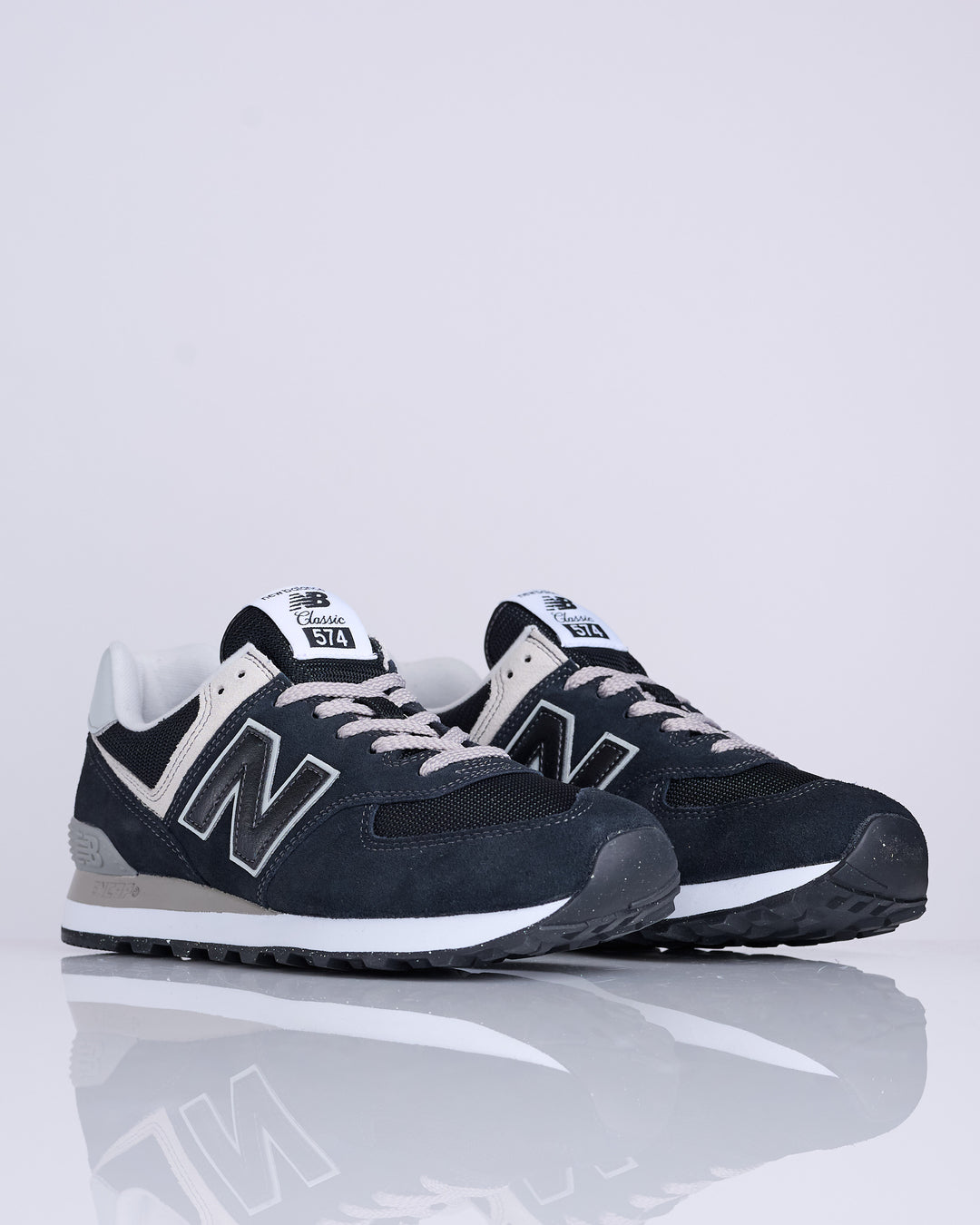 New Balance 574 Black/White