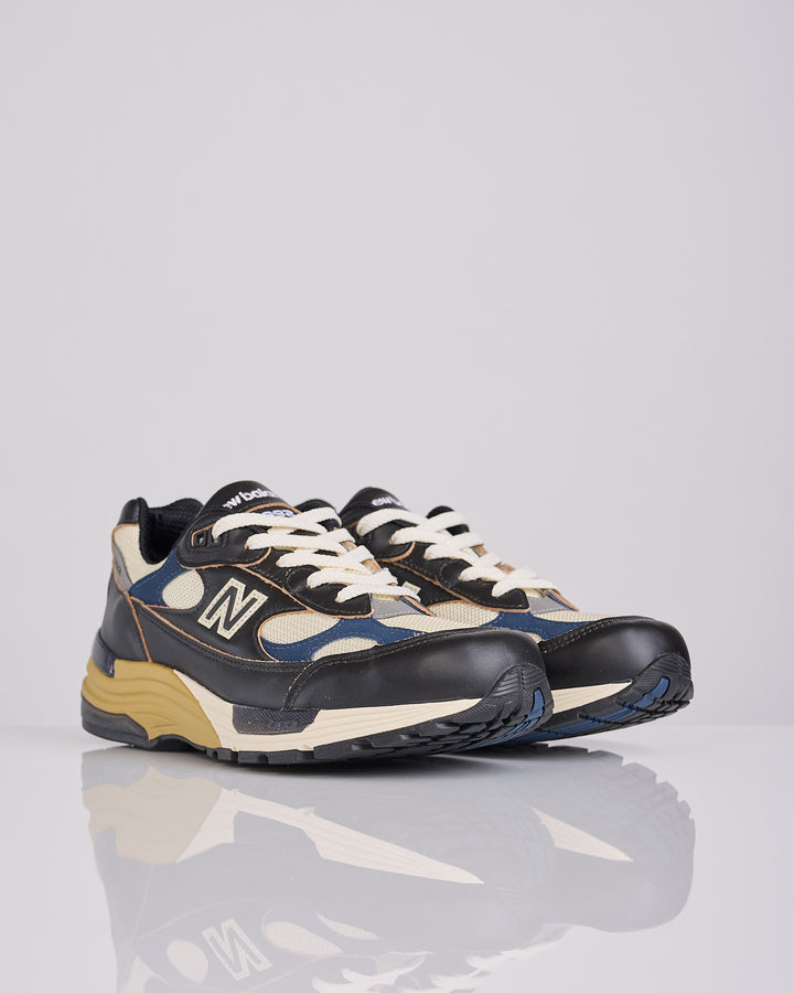 New Balance MiUSA 992 Black Turtledove Navy