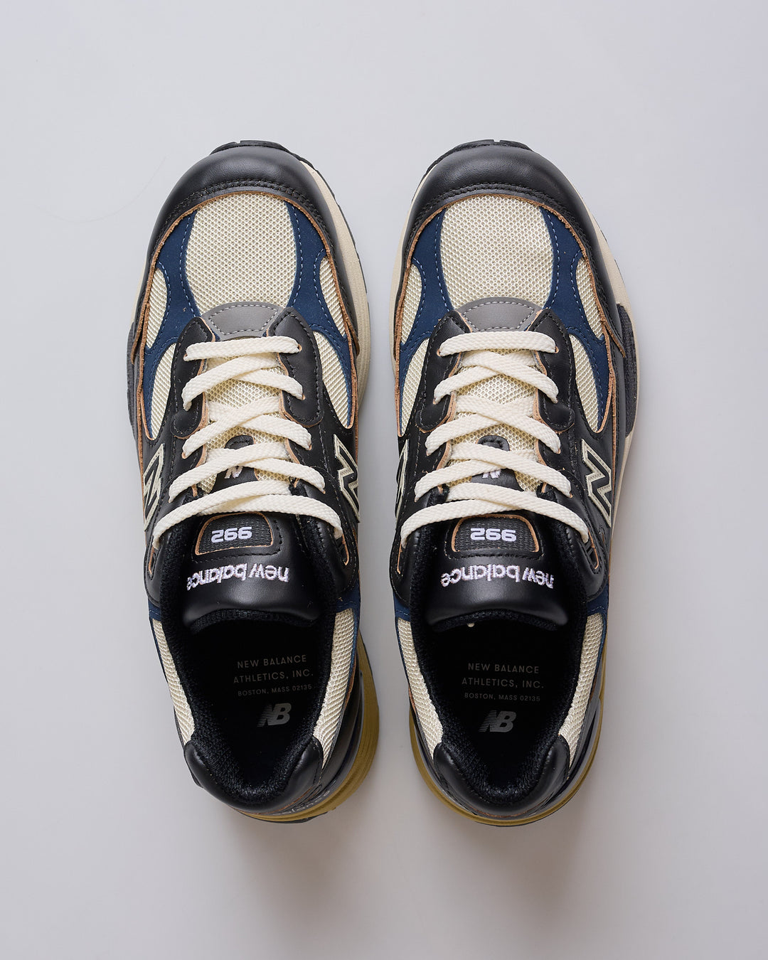 New Balance MiUSA 992 Black Turtledove Navy