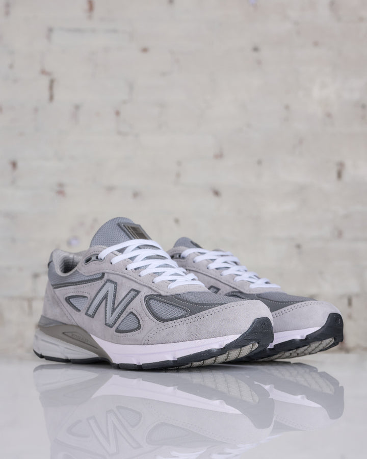 New Balance Men's U990v4 Made in USA Grey Silver