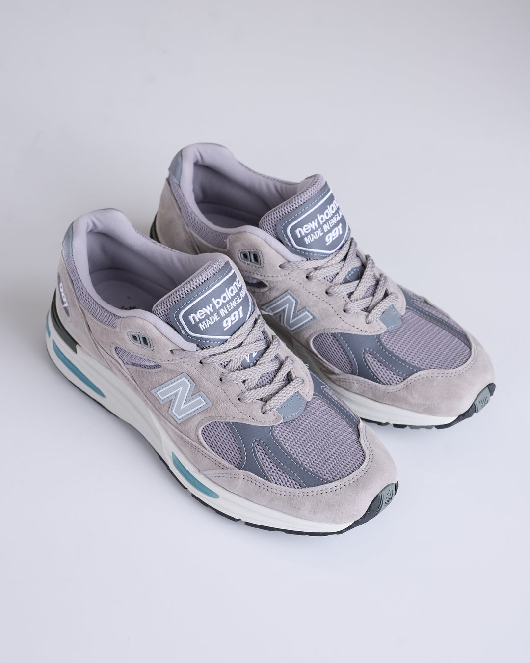 New Balance Men's U991V2 Made in UK Rock Ridge/Alloy