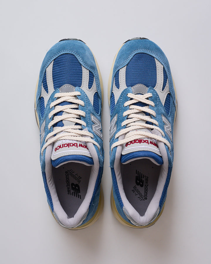 New Balance MiUK 991v2 "Vintage Sports" Blue