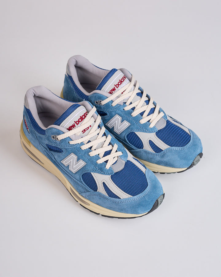 New Balance MiUK 991v2 "Vintage Sports" Blue
