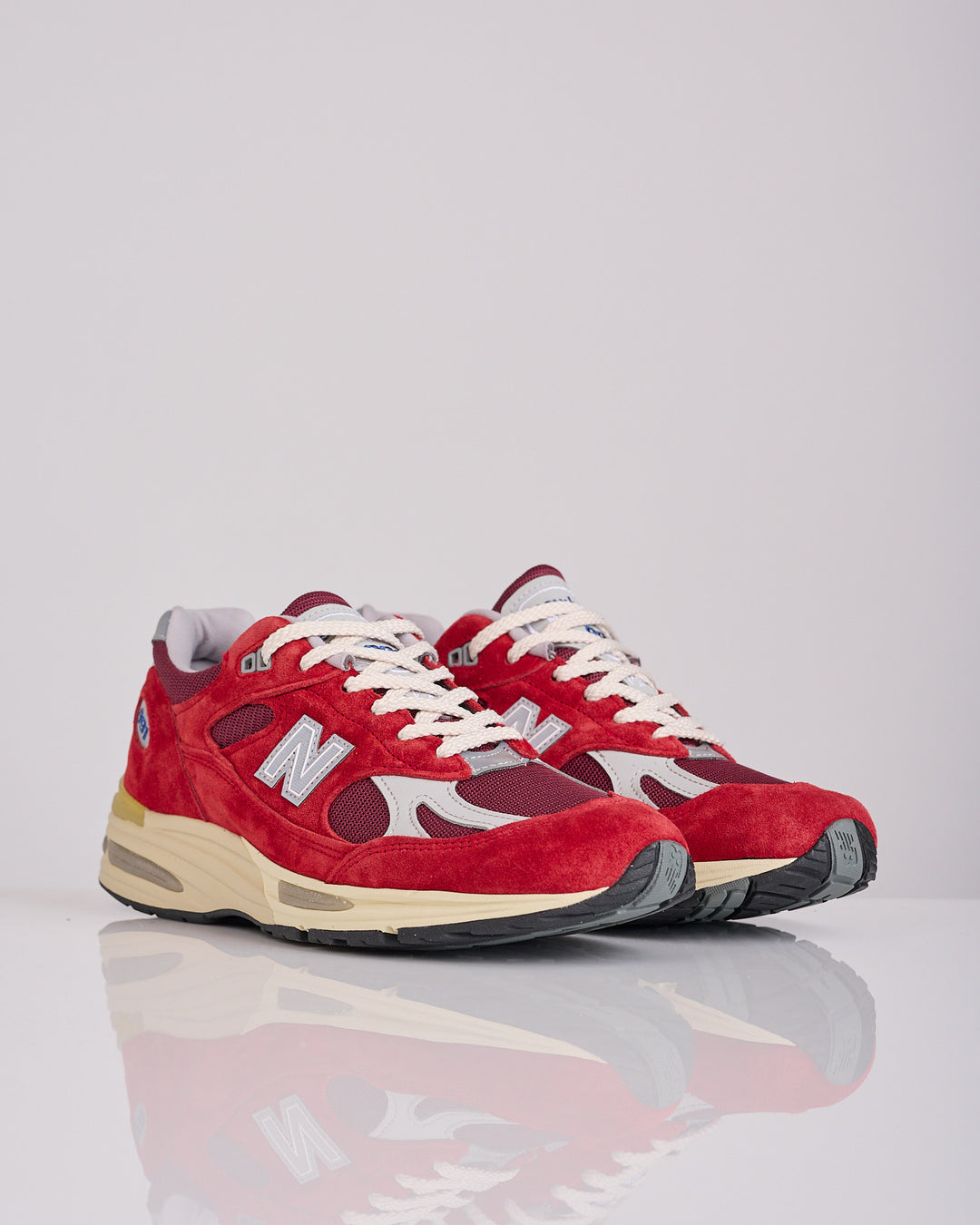 New Balance MiUK 991v2 "Vintage Sports" Red