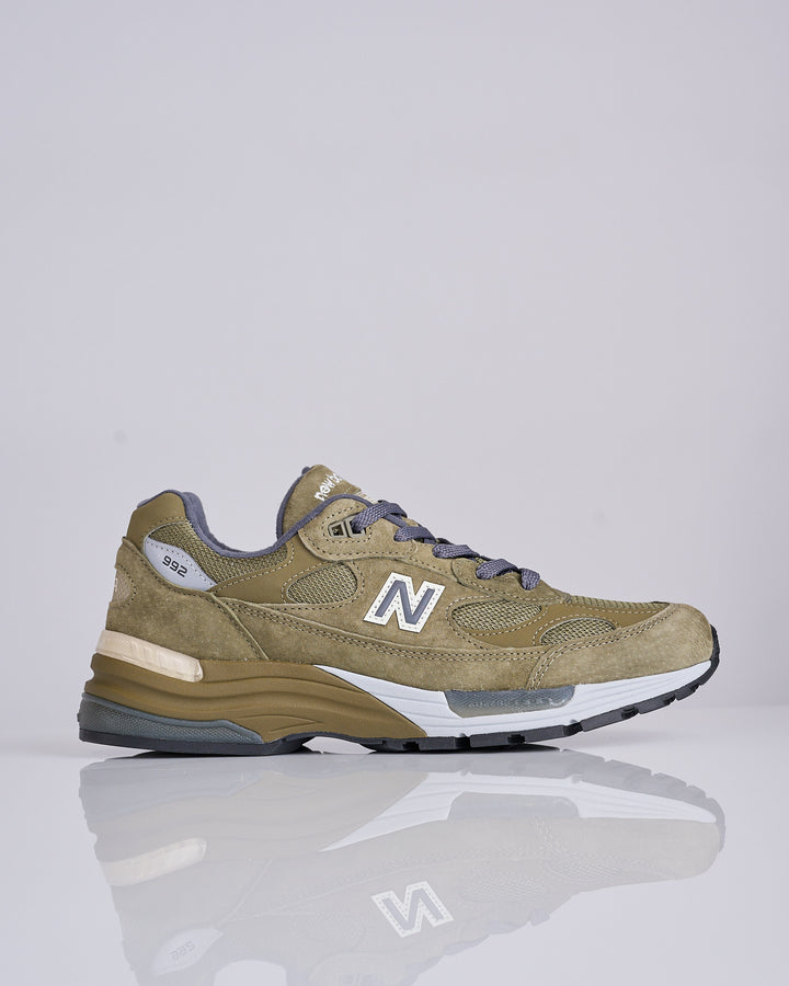 New Balance MiUSA U992 Dark Camo Covert Green U992GL