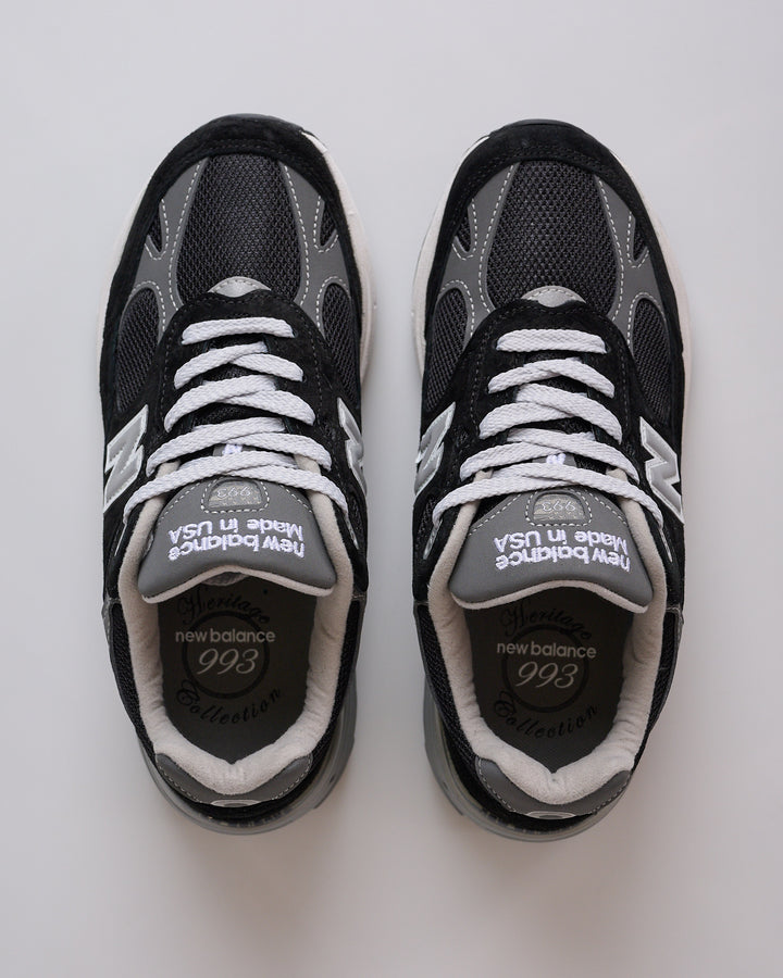 New Balance MiUSA U993 Black White