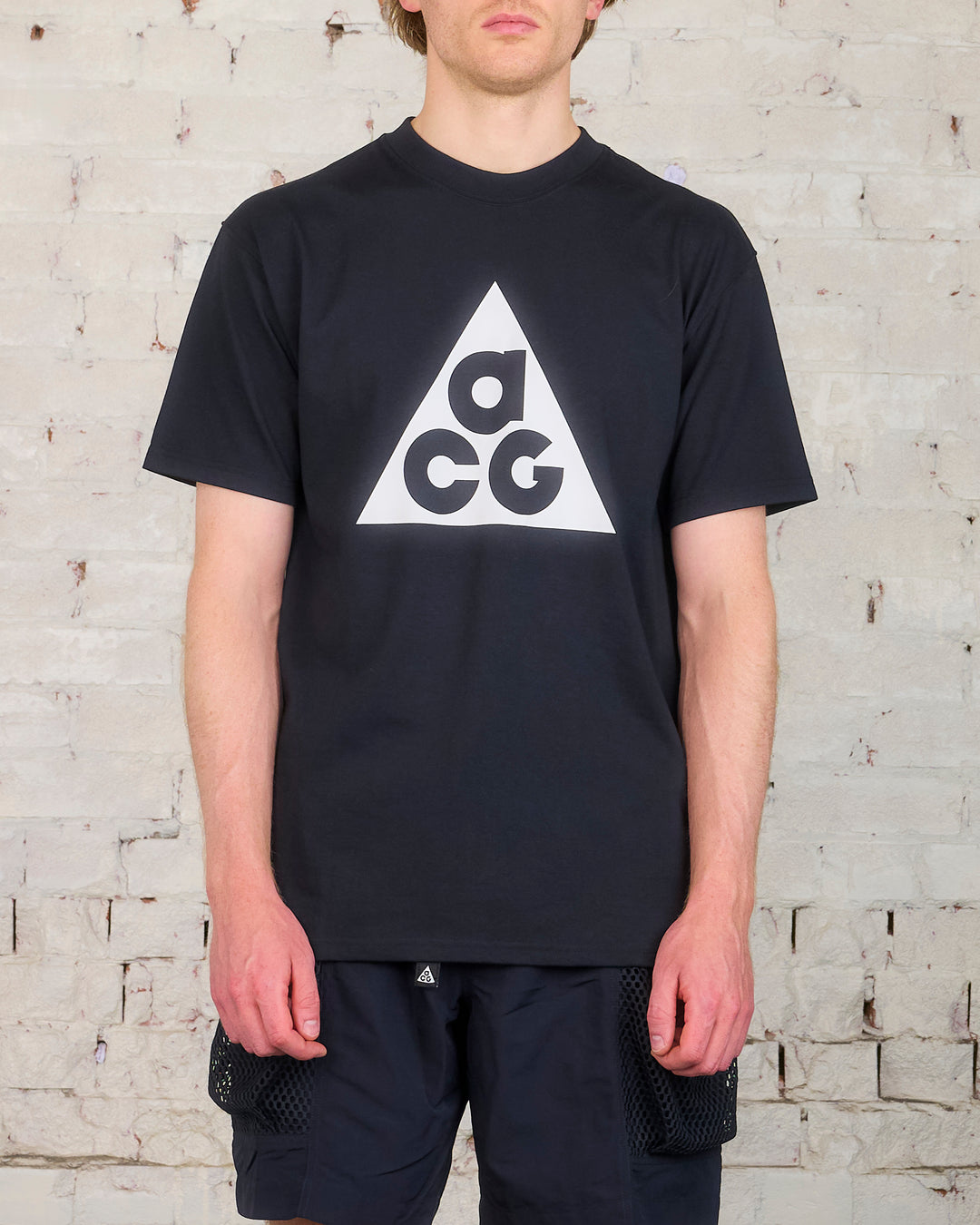 Nike ACG HBR Logo Short-Sleeve T-Shirt Black