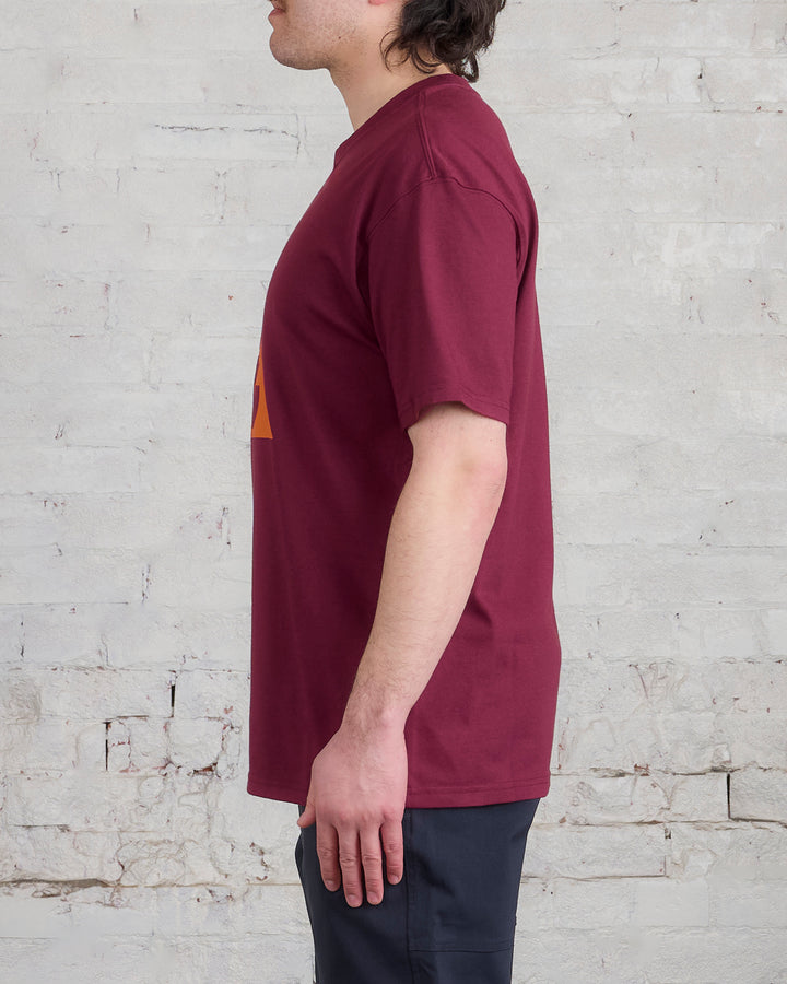 Nike ACG HBR Logo Short-Sleeve T-Shirt Night Maroon