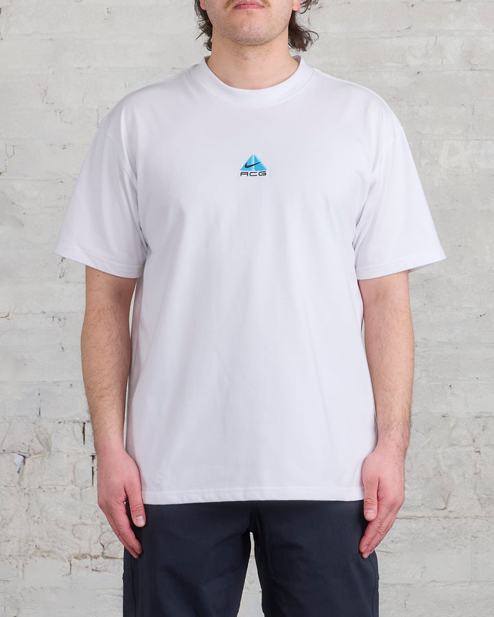 Nike ACG Lungs T-Shirt Summit White Aquarius Blue