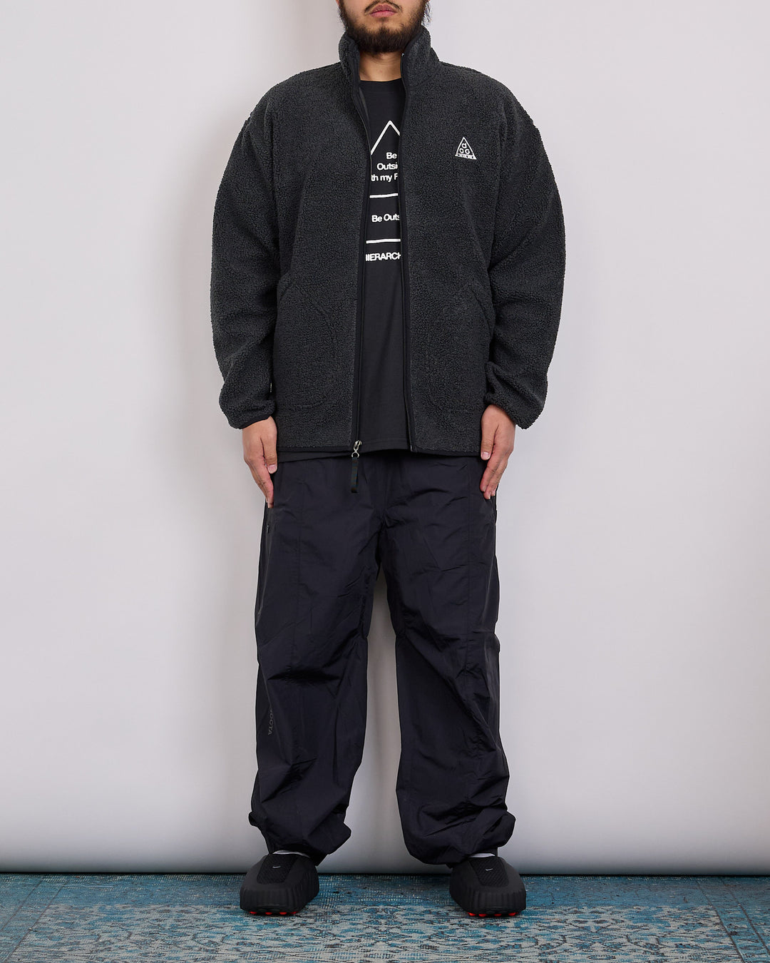 Nike ACG Man's Best Friend Full-Zip Jacket Black Summit White IM4216-010