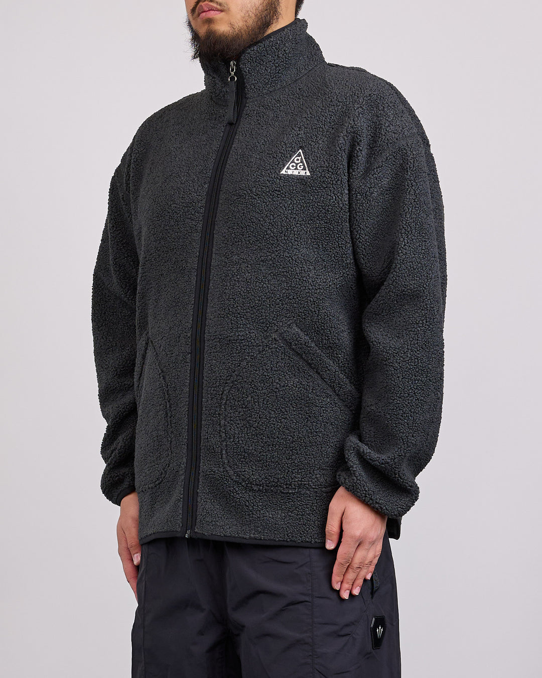 Nike ACG Man's Best Friend Full-Zip Jacket Black Summit White IM4216-010