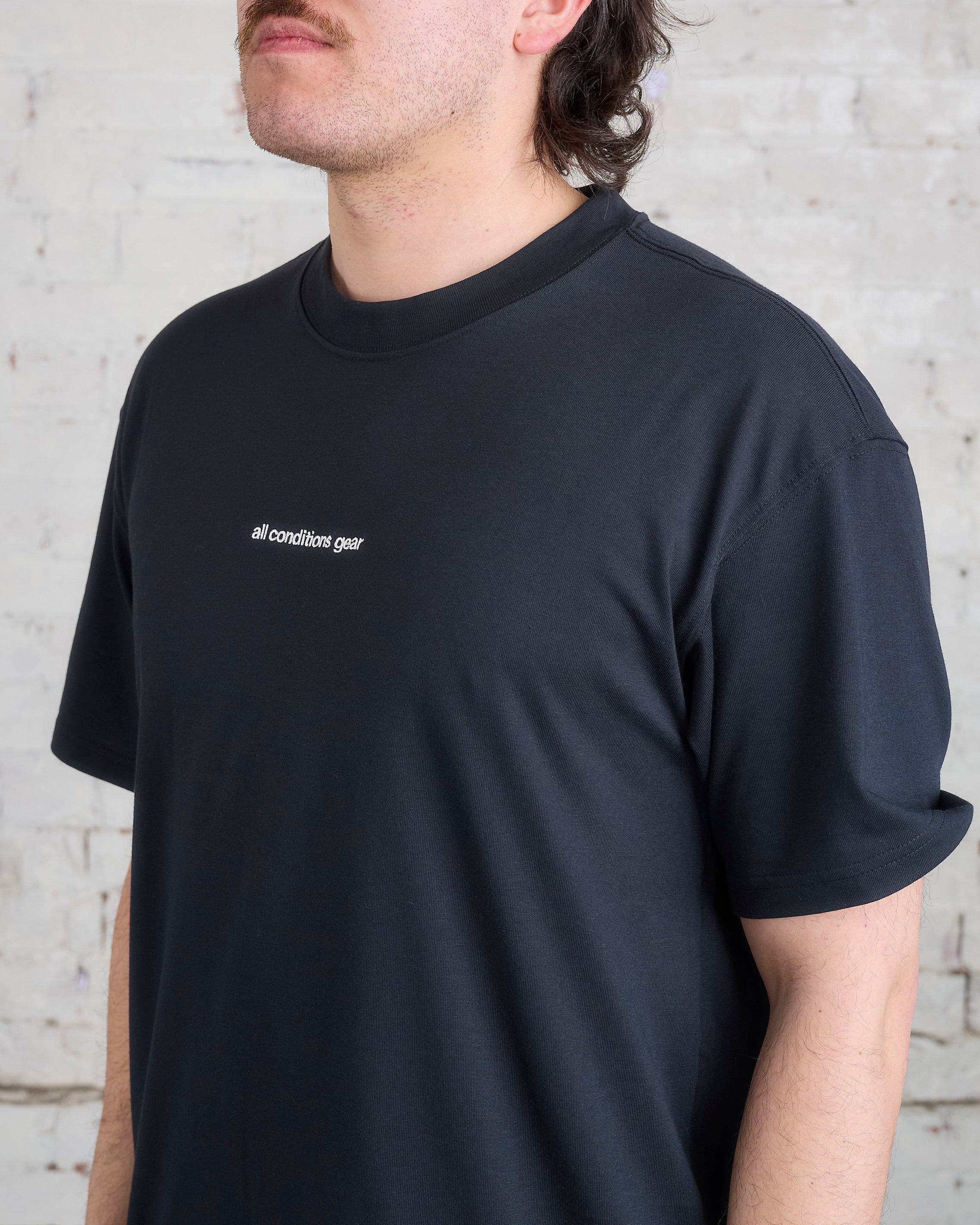 Nike acg outlet t shirt black