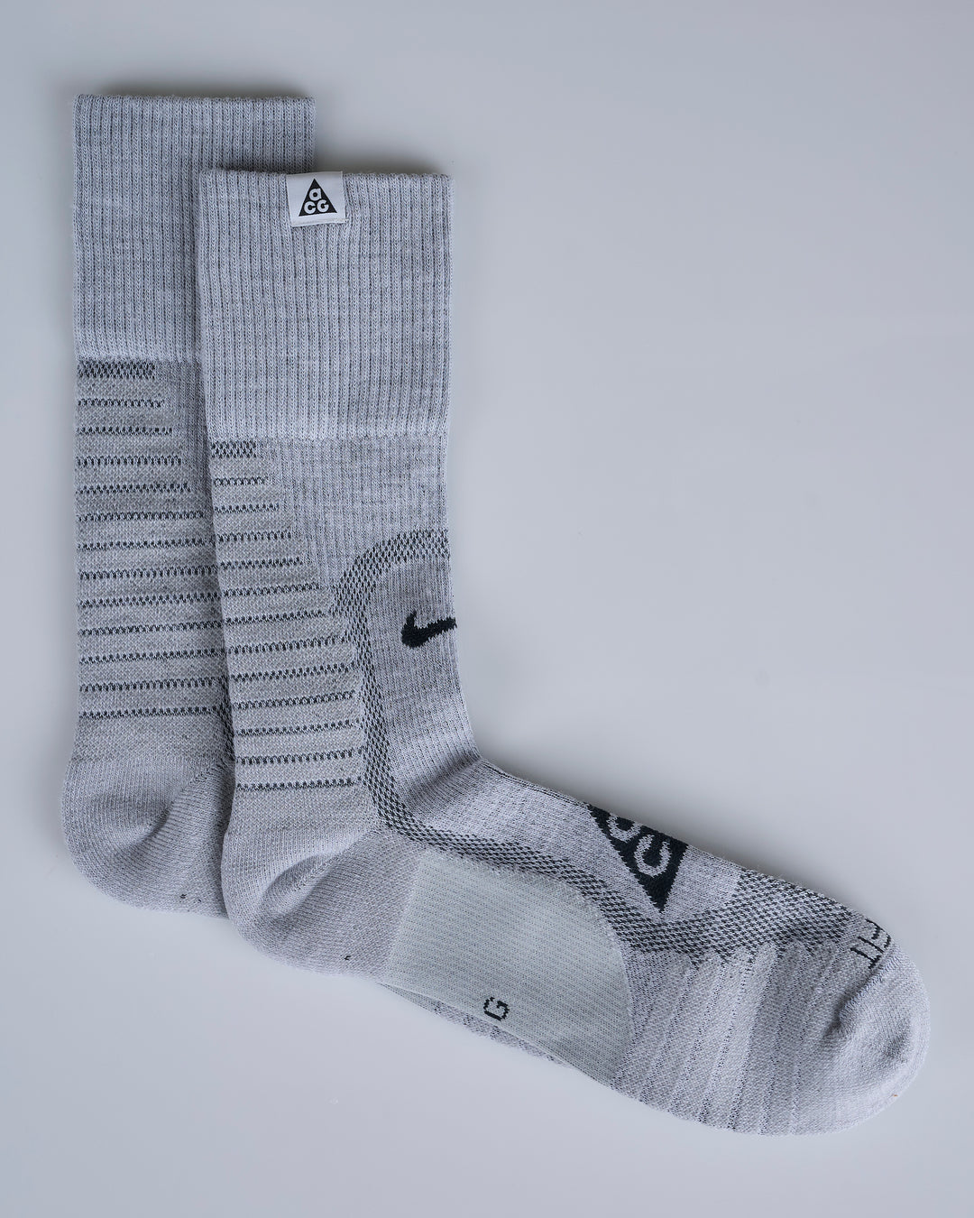Nike ACG Outdoor Cushioned Crew Socks 'Grey' DV5465-100 - KICKS CREW