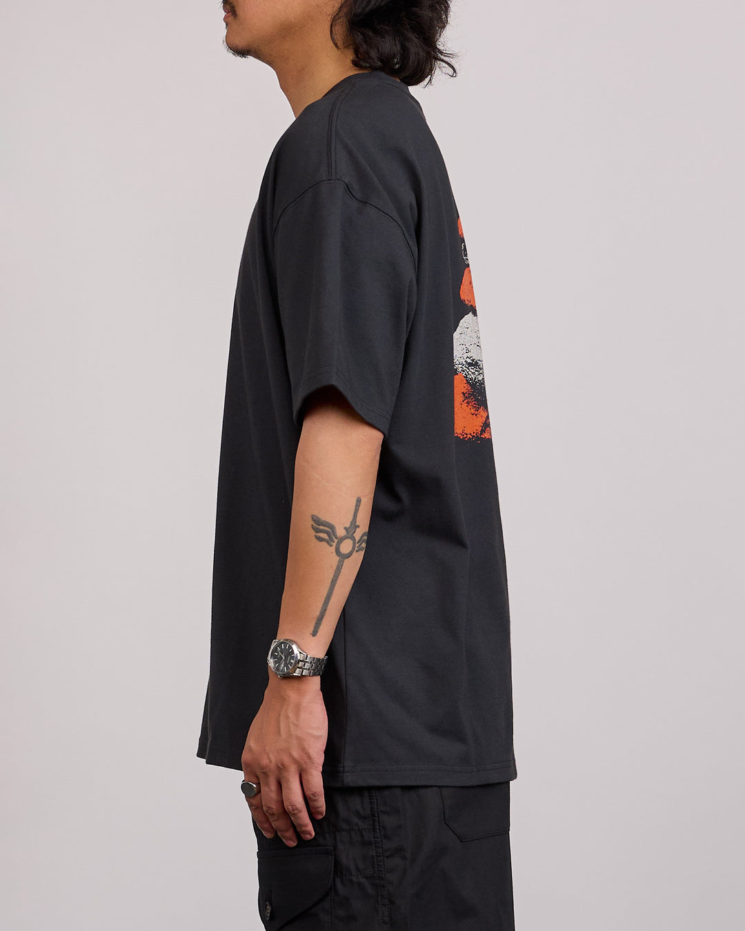 Nike ACG Stacked Rocks Dri-FIT T-Shirt Black Lt Orewood Brn