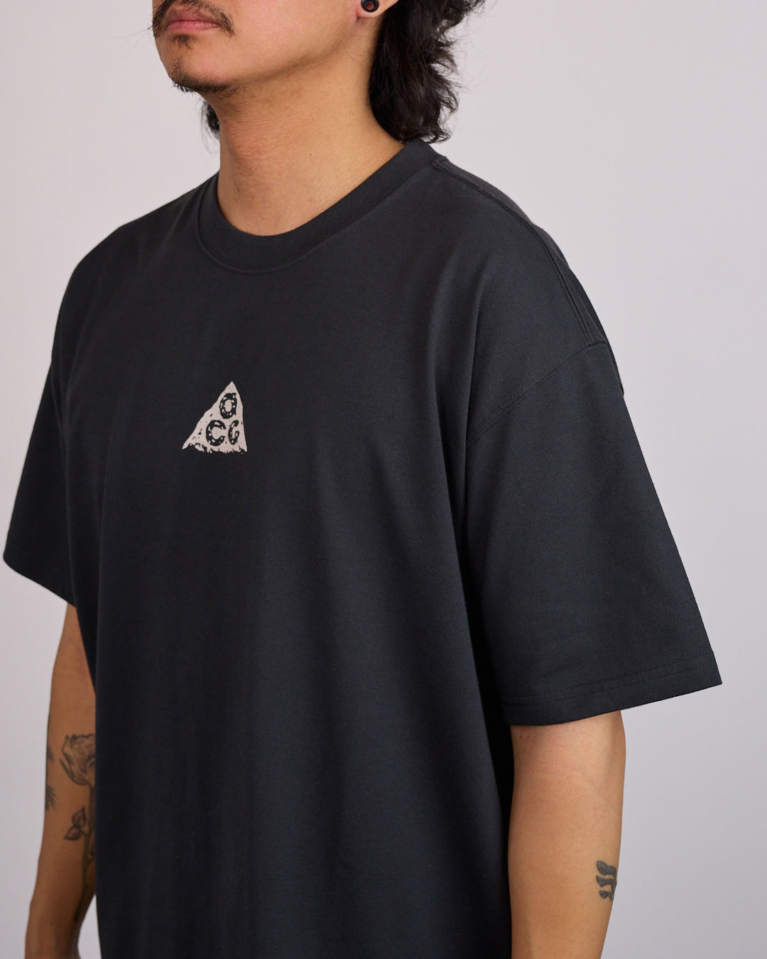 Nike ACG Stacked Rocks Dri-FIT T-Shirt Black Lt Orewood Brn