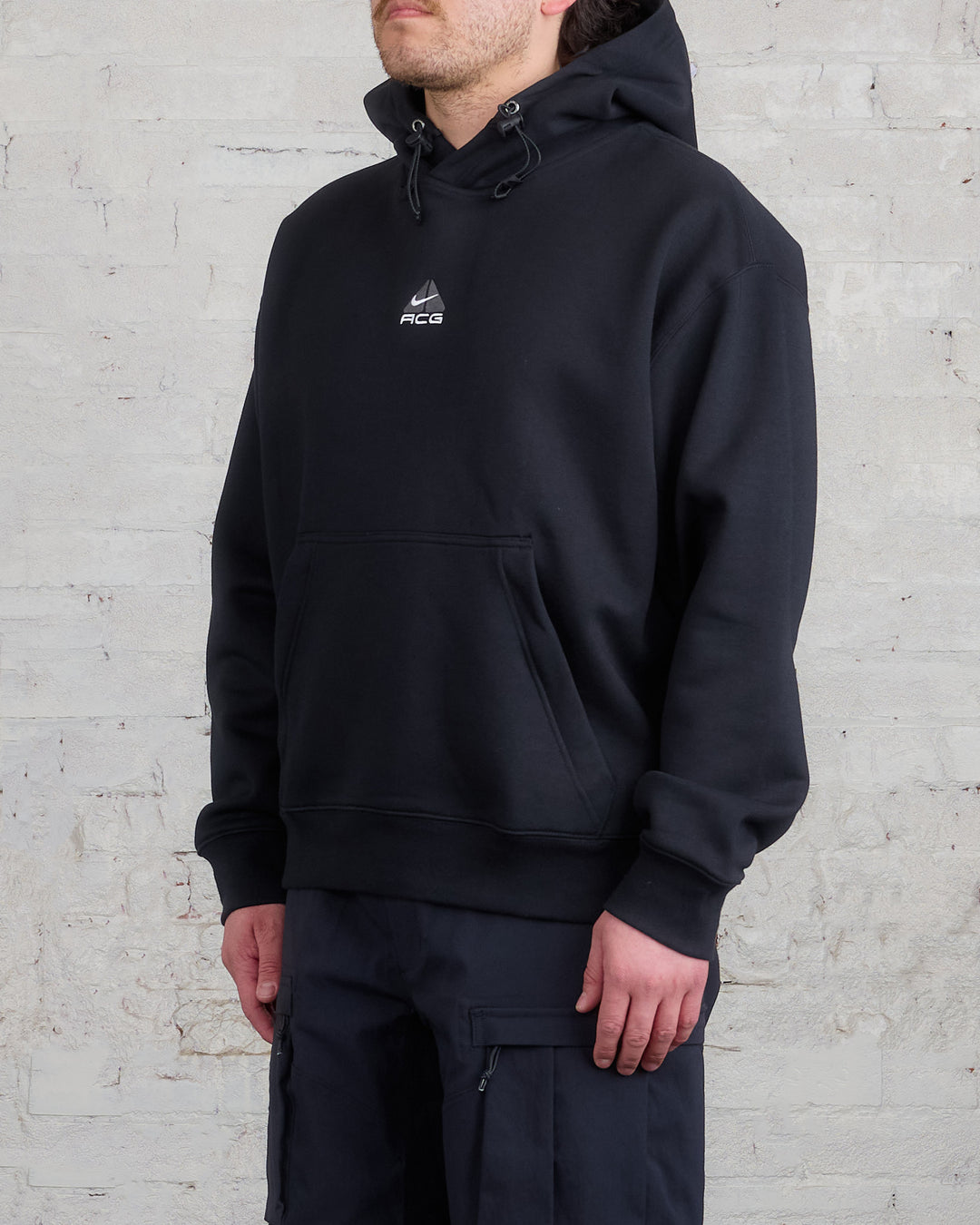 Nike ACG Therma-FIT Lungs Hooded Sweatshirt Black Anthracite Summit White