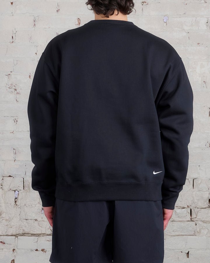 Nike ACG Therma-FIT "Tuff Fleece" Crewneck Sweatshirt Black/Black/Summit White