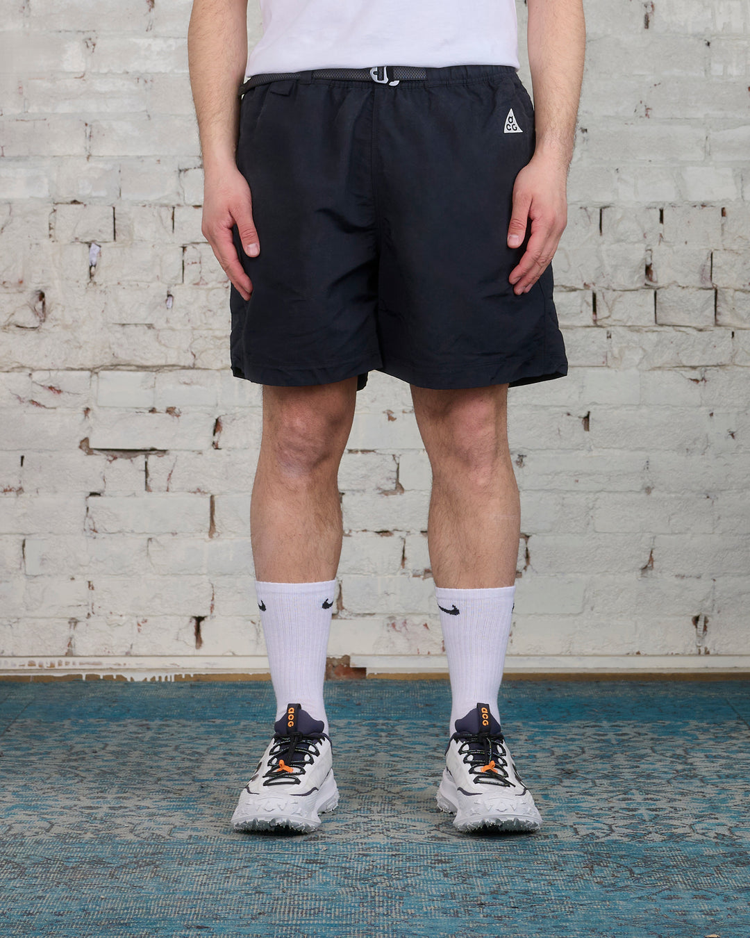 Nike ACG Trail Shorts Black / Dk Smoke Grey / Summit White