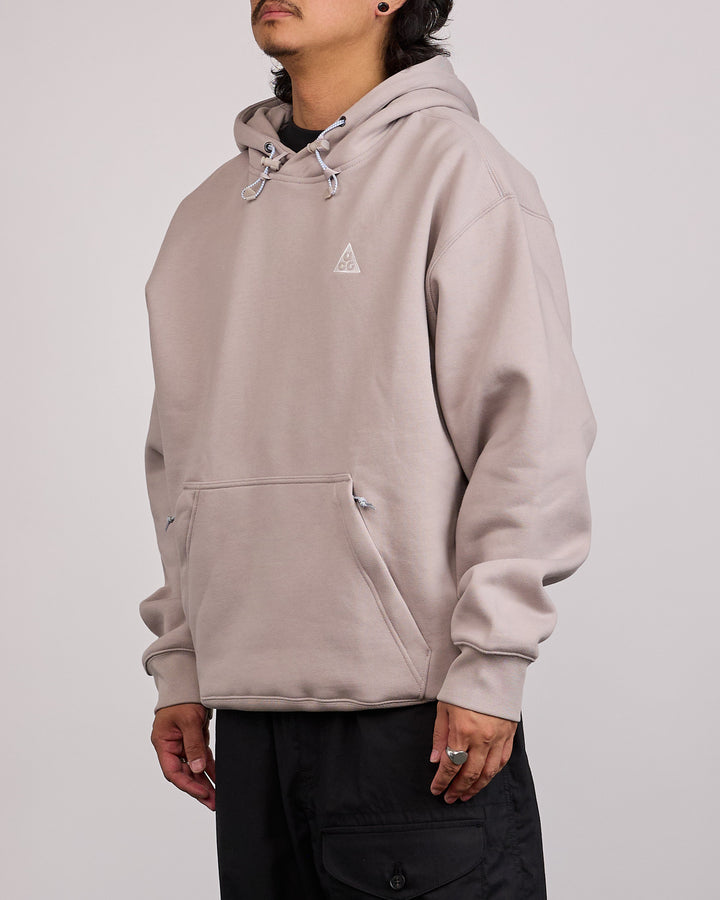 Nike ACG "Tuff Fleece" Pullover Hoodie College Grey Football Grey Summit White
