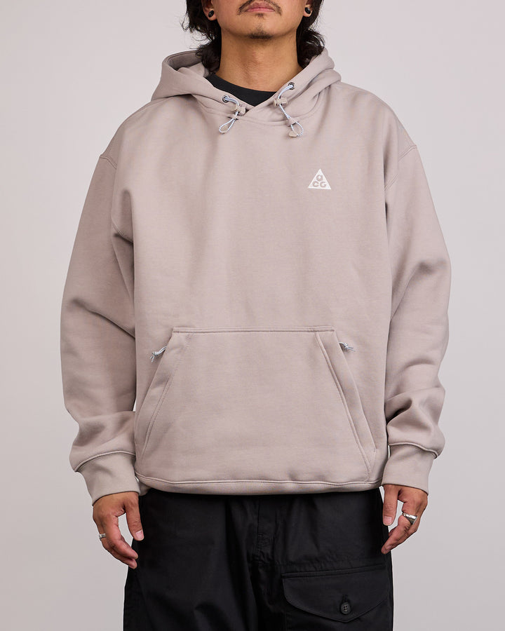 Nike ACG "Tuff Fleece" Pullover Hoodie College Grey Football Grey Summit White