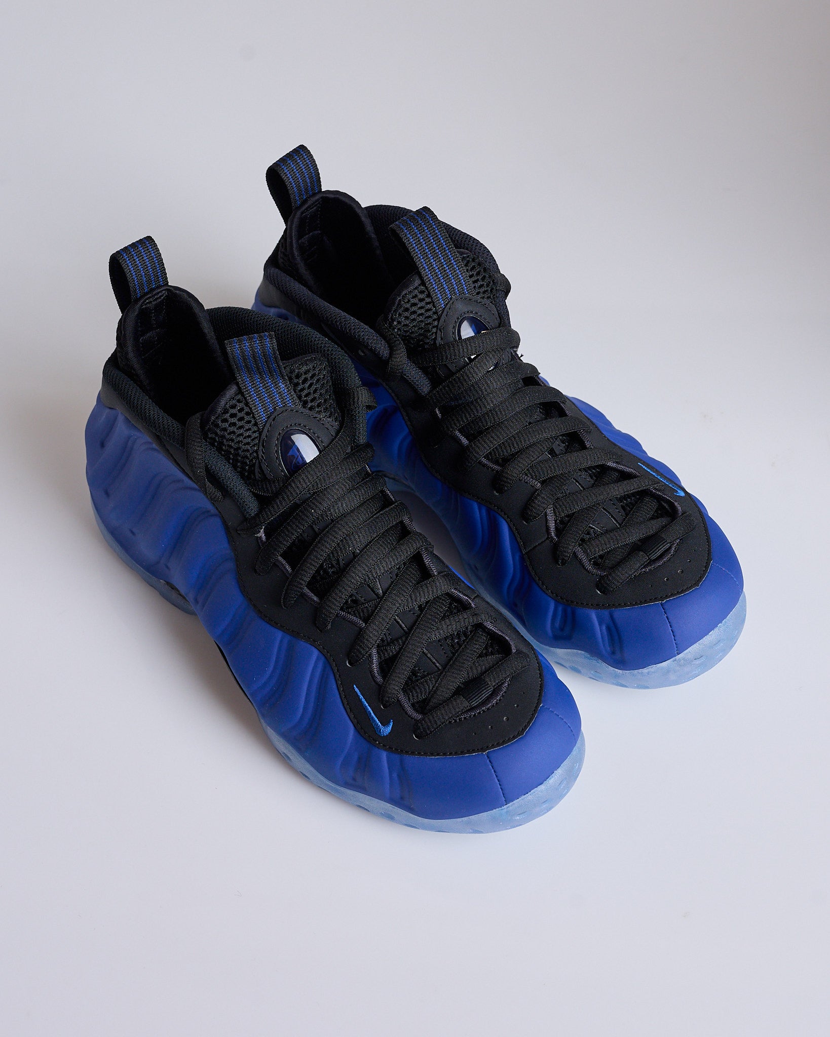 black and blue foamposites 2020