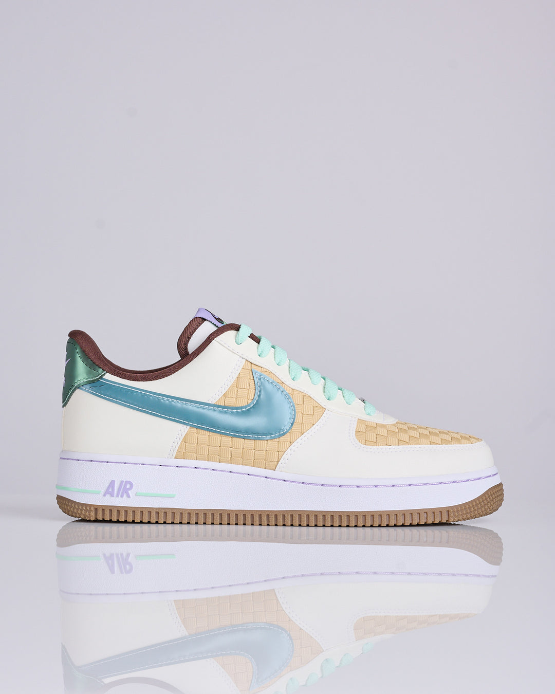 Nike Air Force Retro QS Summit White Glacier Blue-Mint Foam