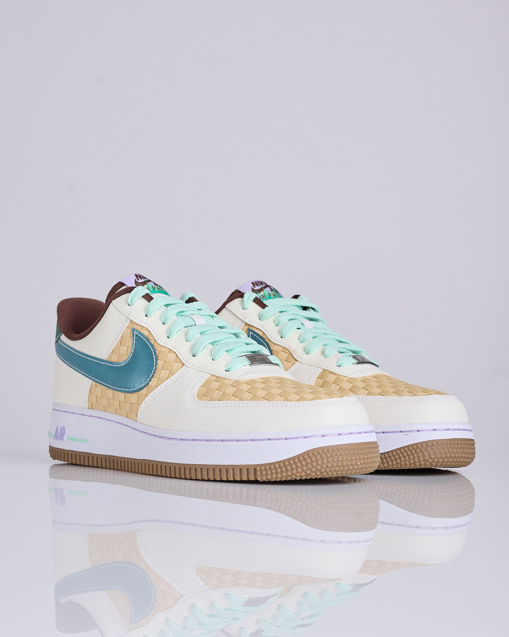 Nike Air Force Retro QS Summit White Glacier Blue-Mint Foam